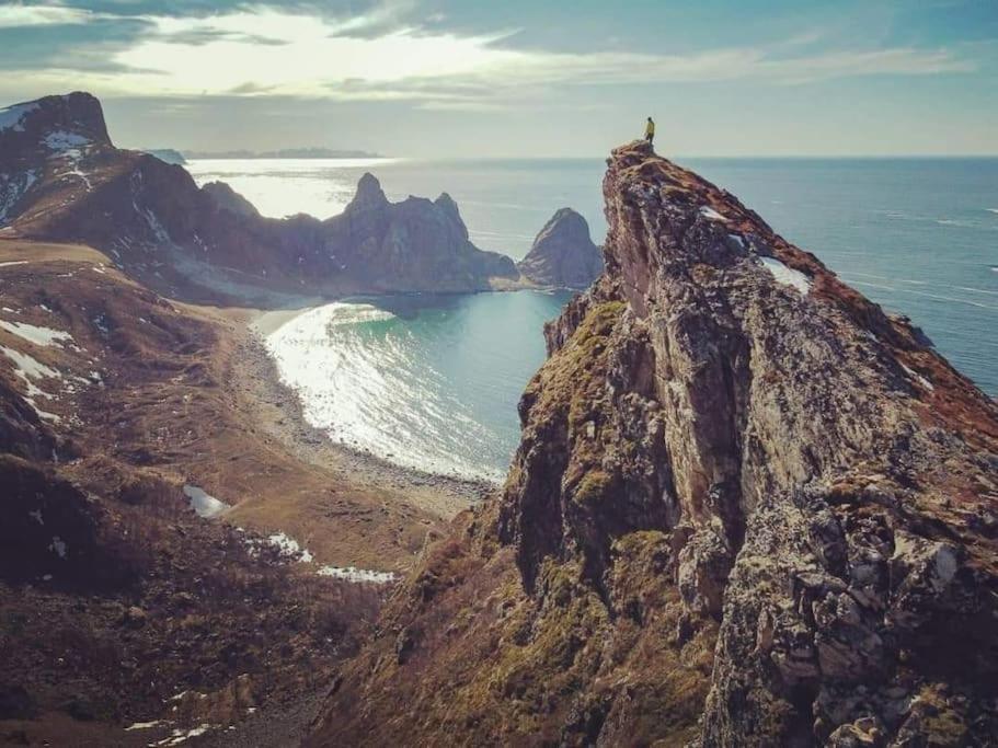 Fjosen - Bleik Beach Daire Dış mekan fotoğraf
