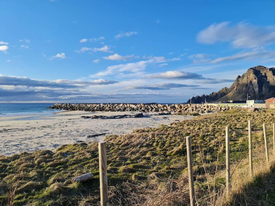 Fjosen - Bleik Beach Daire Dış mekan fotoğraf